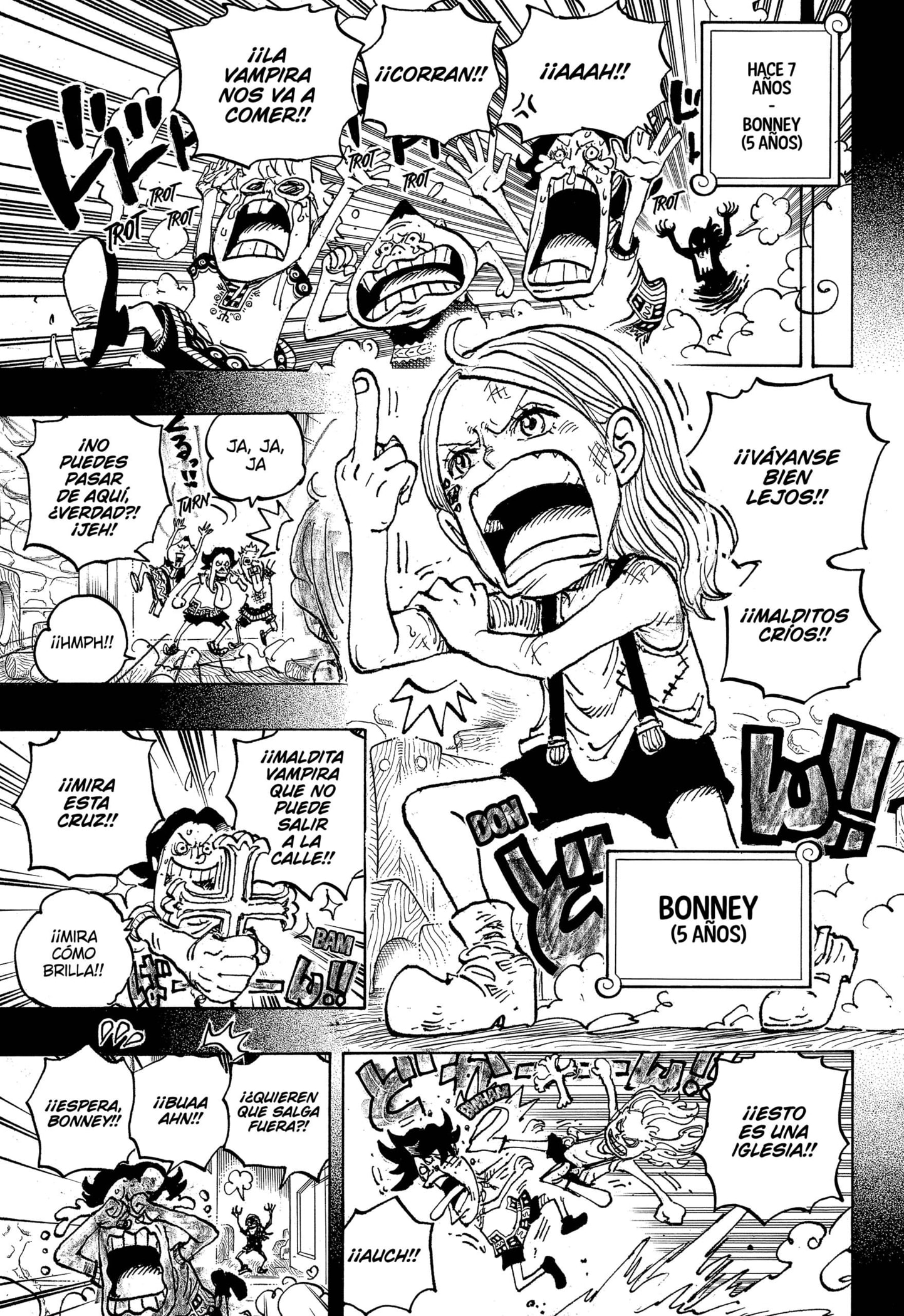 One Piece Capítulo 1098 para lançamento incompleto